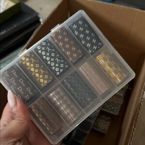 Luxury Patterned nail foil. 15 boxes